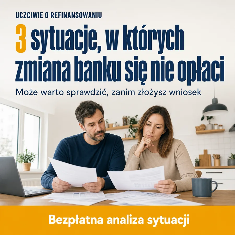Reklama statyczna, Kredyty hipoteczne: „3 sytuacje, w których zmiana banku się nie opłaci…”