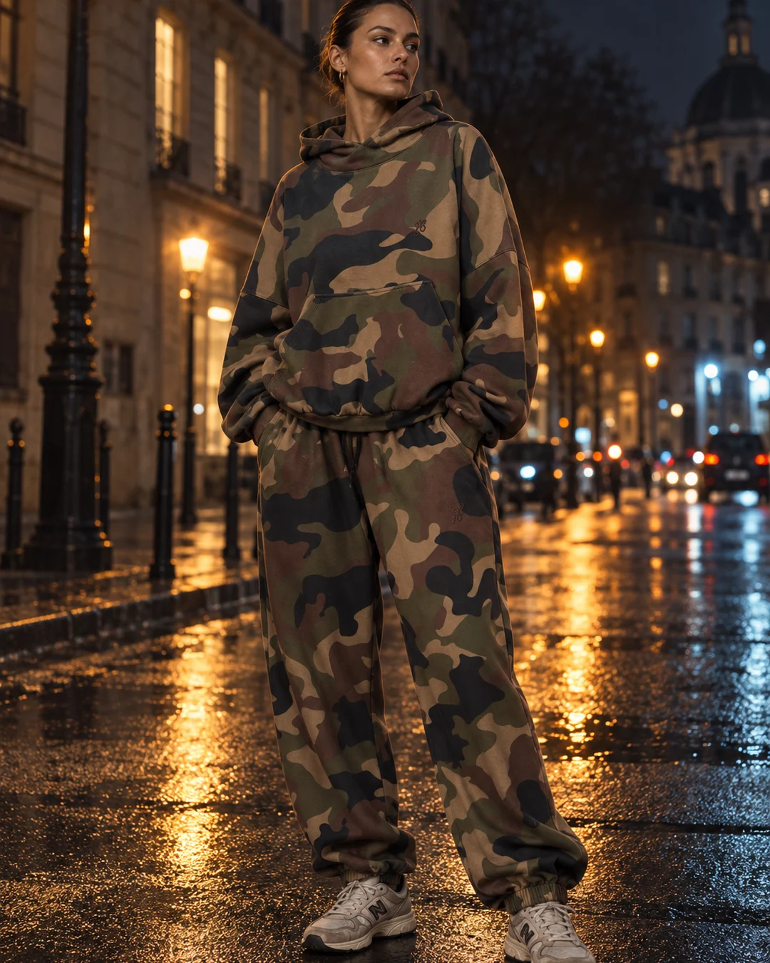Reklama statyczna, Streetwear · sklep online: „Ulica nocą, mokry asfalt, cena w rogu…”