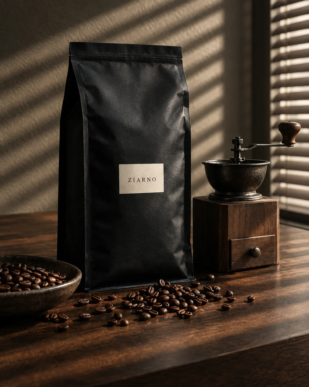 Reklama statyczna, Kawa · sklep online: „Etiopia Guji 1 kg - 119 zł, darmowa dostawa…”
